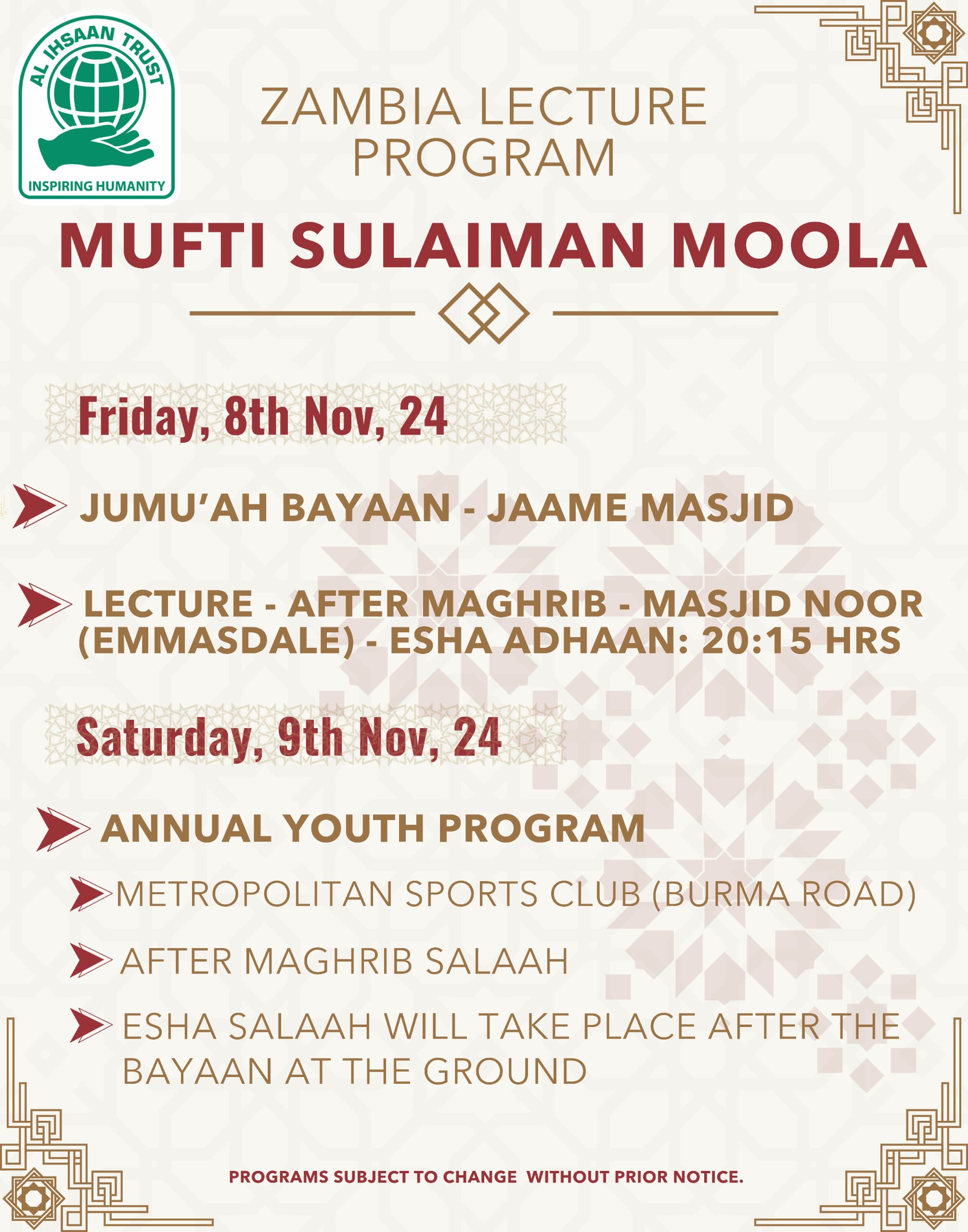 Event Poster